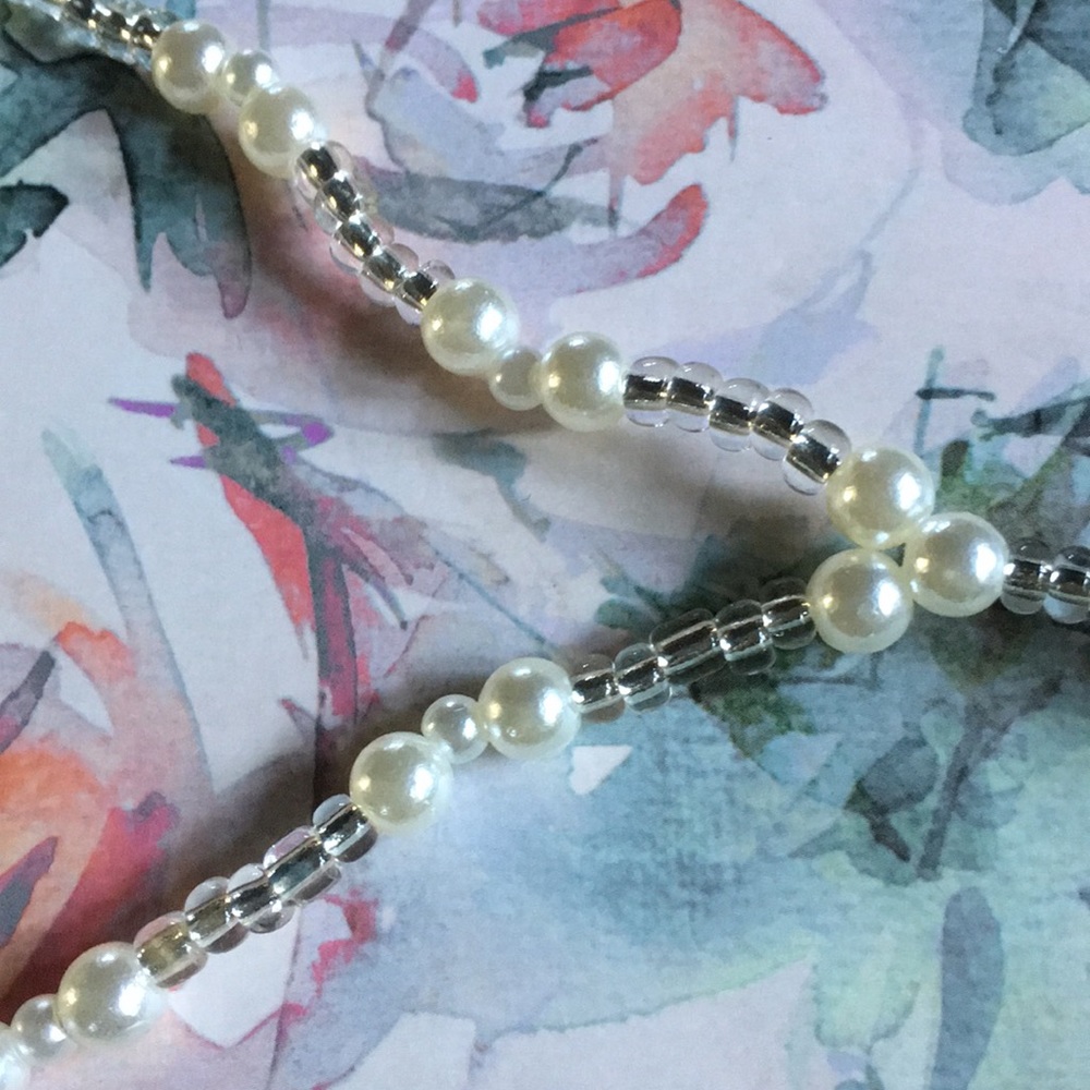New! Boho Faux Pearl Foot Jewelry - Picture 4 of 7